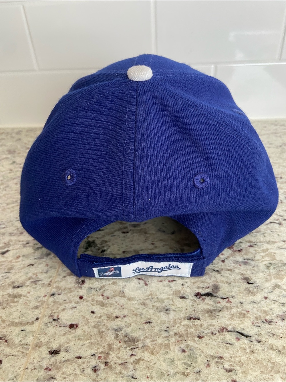 New Era NWT Unisex Royal Dodger Blue LA Dodgers 9FORTY Adjustable Baseball Hat - Picture 3 of 11